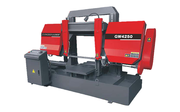 武宣GW4250双柱龙门卧式带锯床