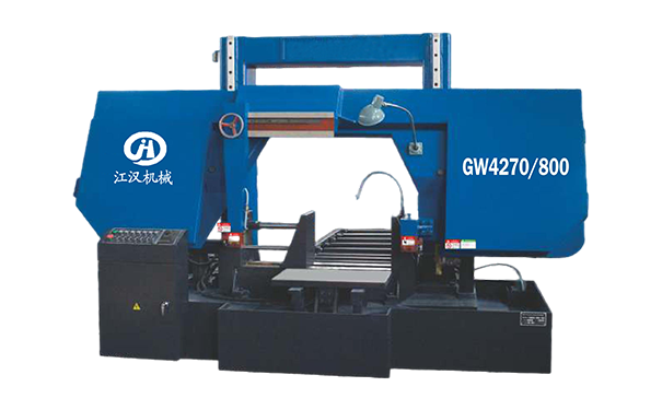 武宣GW4270/800双柱龙门卧式带锯床