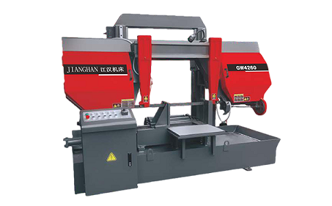 武宣龙门带锯床运行中途停止切割产生的原因是什么？